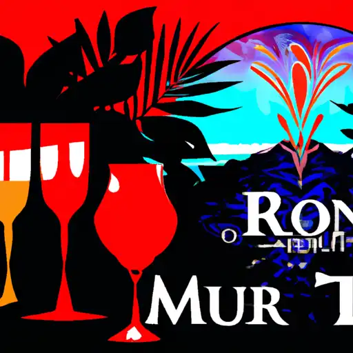 tasting the rum spirits and fruit juice of moorea